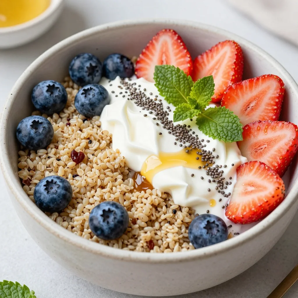 Freezer Ready Breakfast Quinoa Bowls For Meal Prep