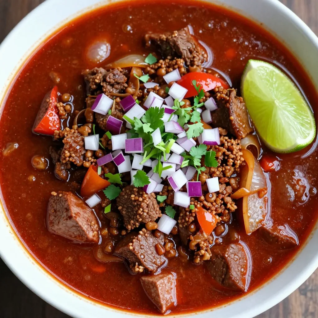 Slow Cooker Whole30 Chili With Extra Protein And Spice