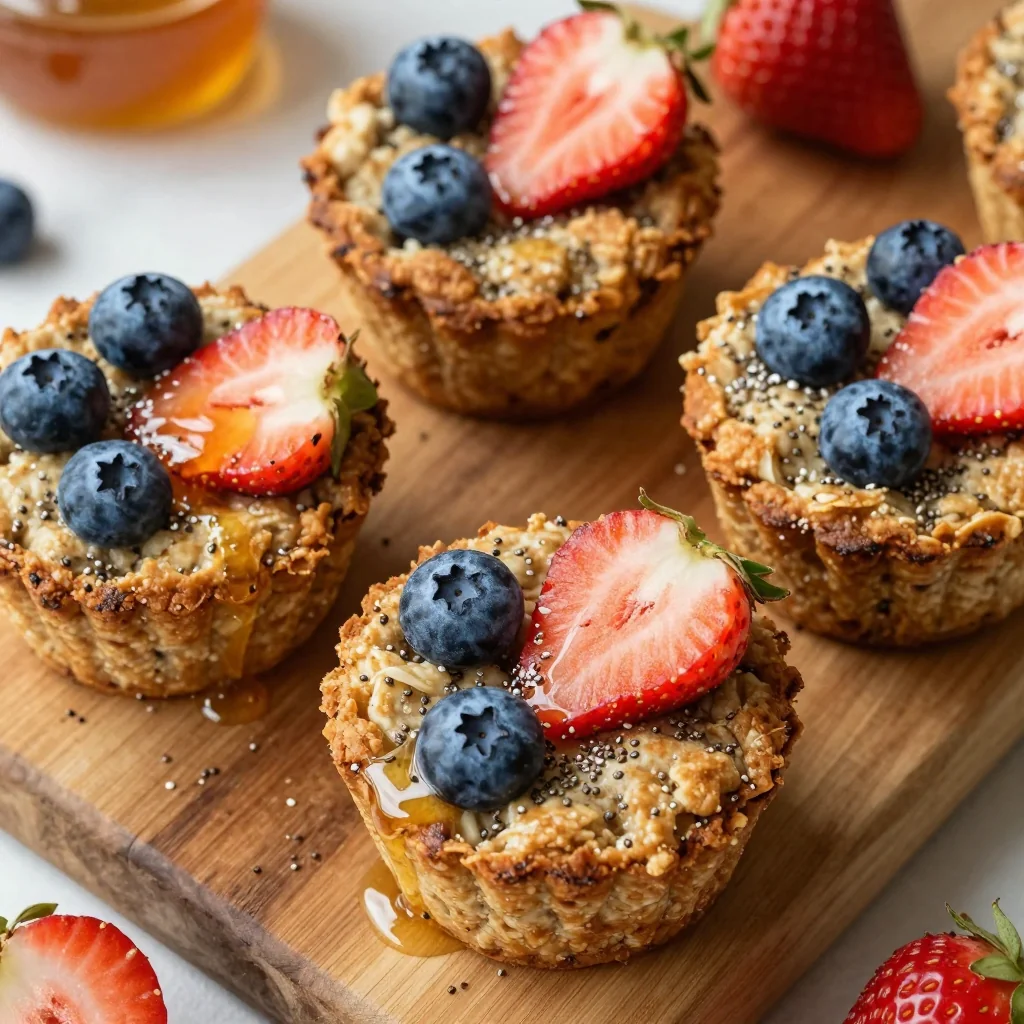 Freezer-Friendly Breakfast Oatmeal Cups for On-the-Go