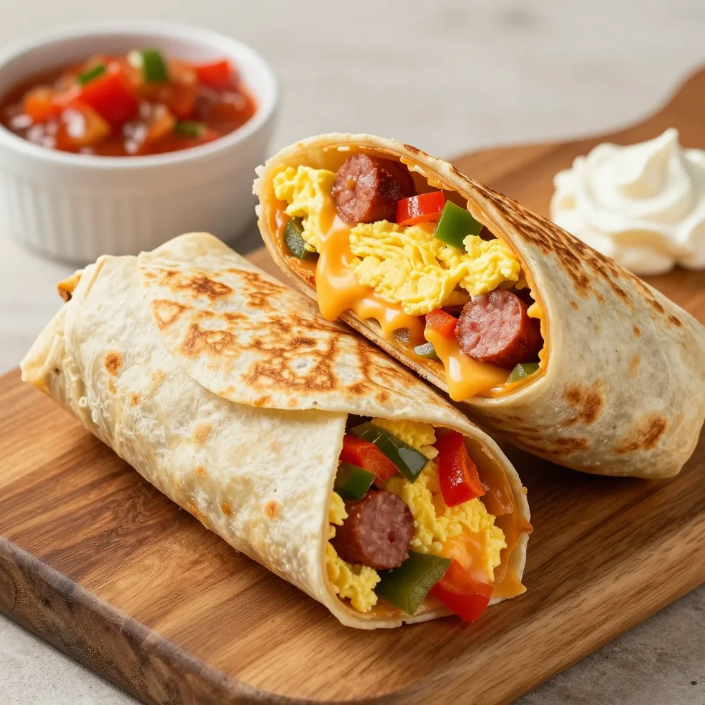 Kid-Friendly Freezer Breakfast Burritos for Busy School Days