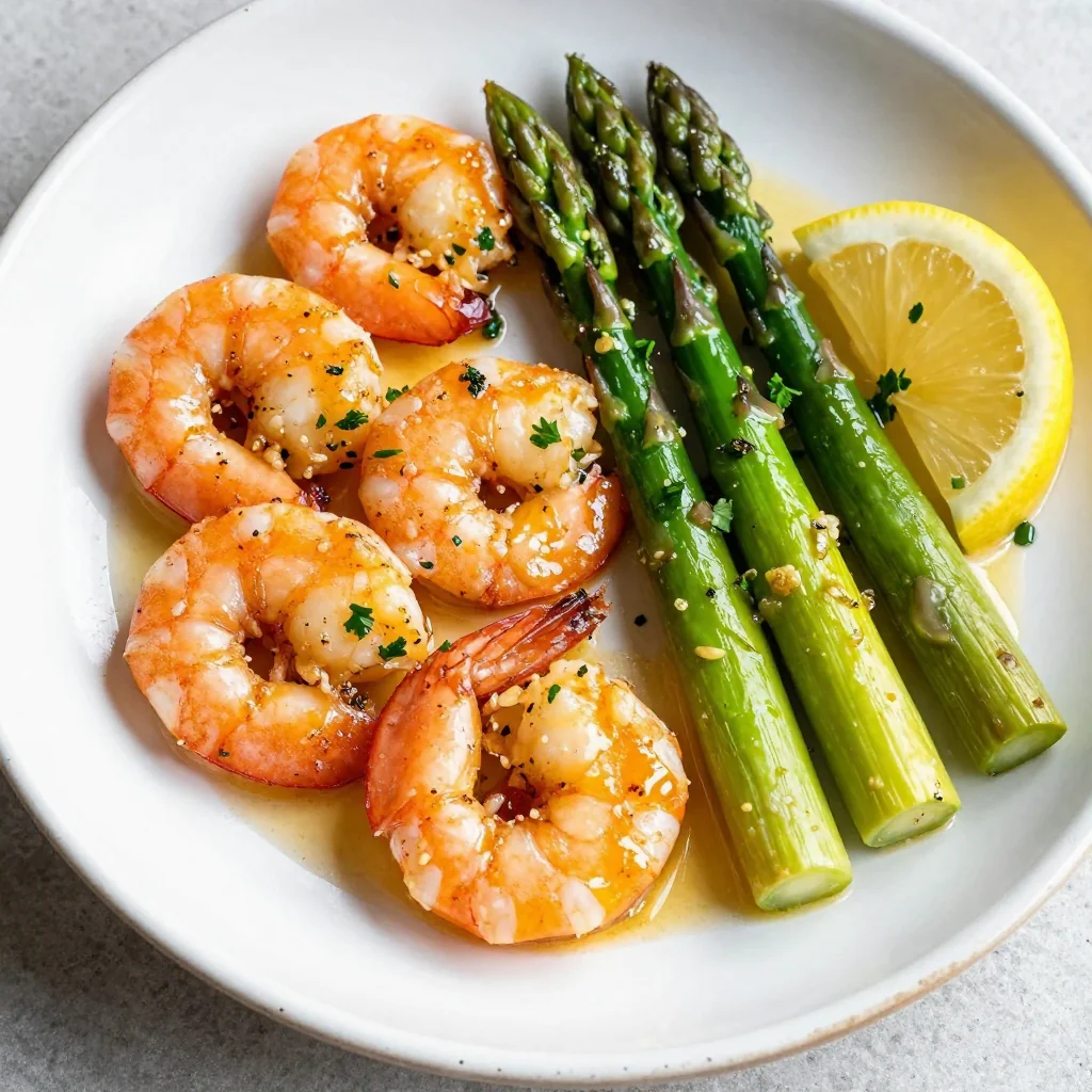 Garlic Butter Shrimp and Asparagus for Quick Dinners