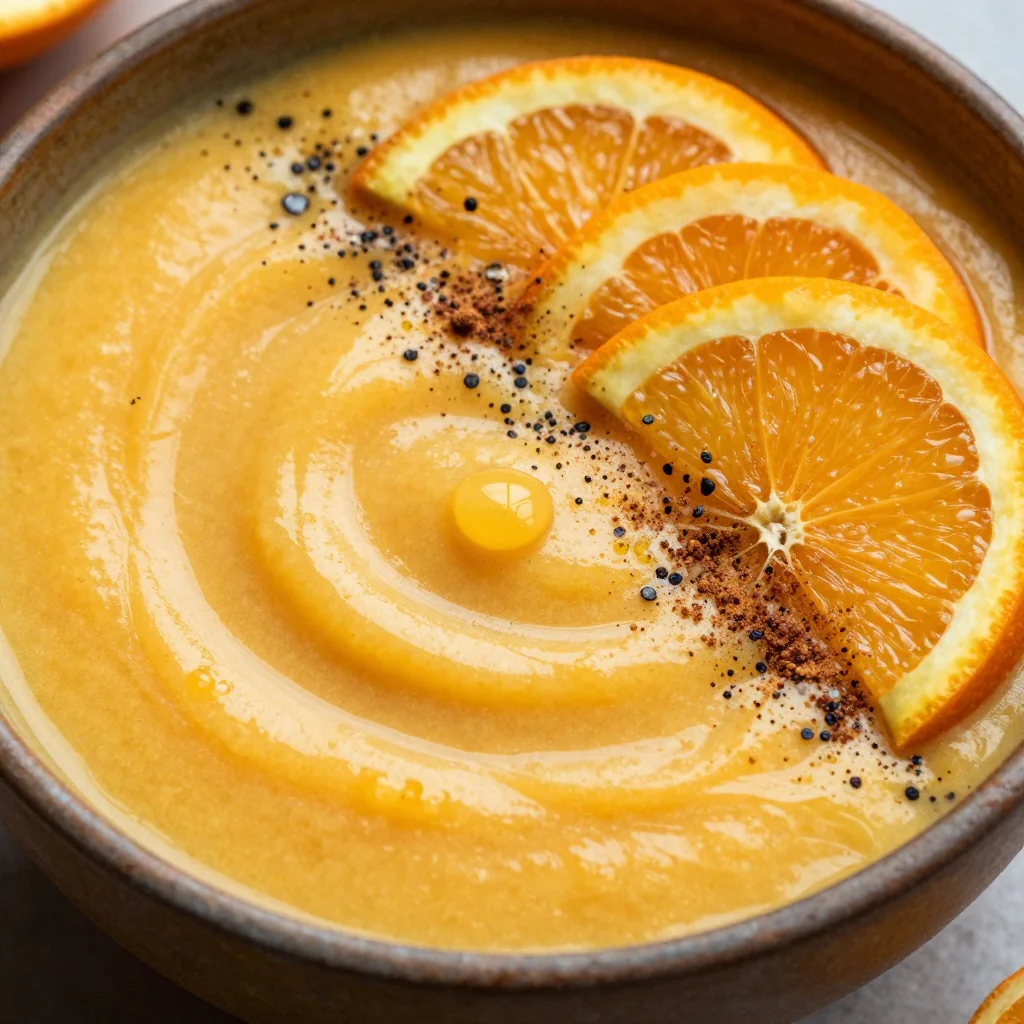 Winter Immunity Smoothie with Orange and Turmeric