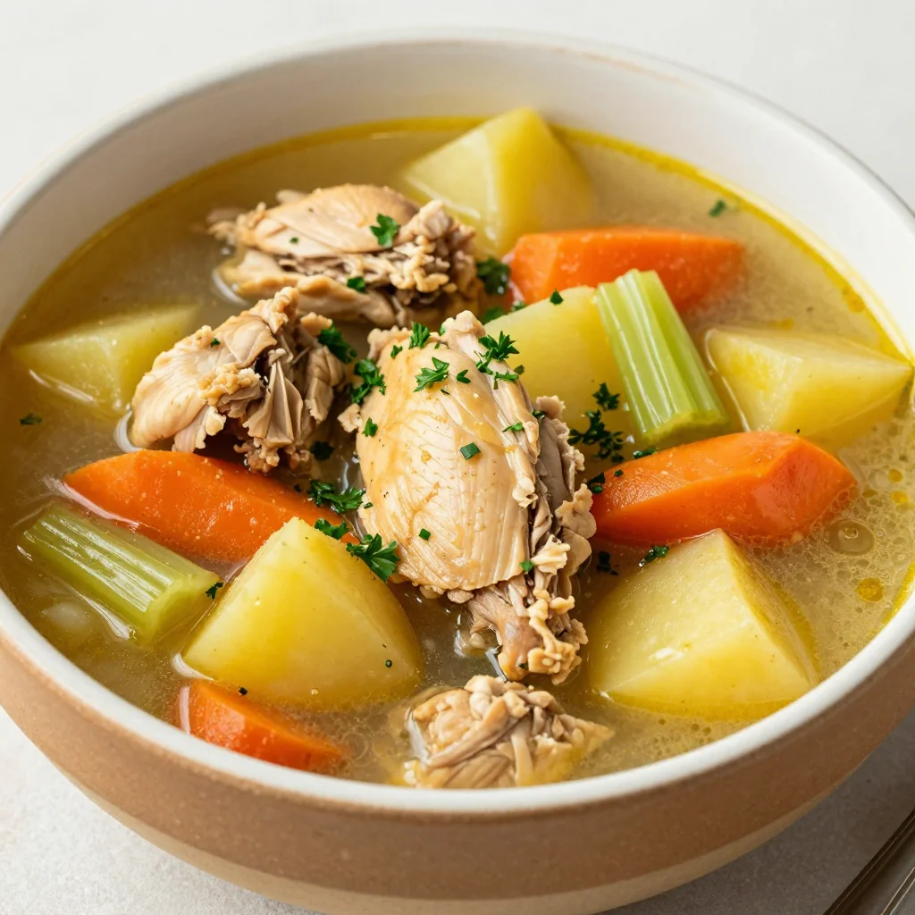 Hearty Chicken and Vegetable Stew for a Clean Eating Meal