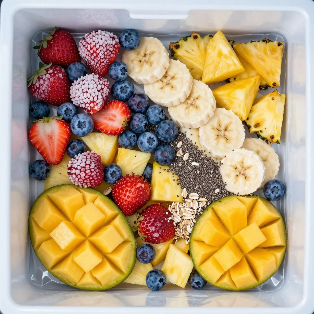 Make-Ahead Freezer Smoothie Packs For Camping