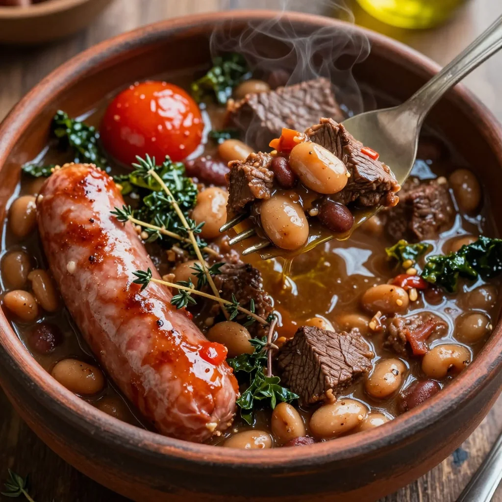 Hearty Sausage and Bean Stew for Cozy Nights