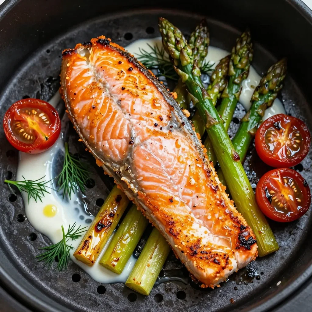 Crispy Air Fryer Salmon for Quick Weeknight Dinners