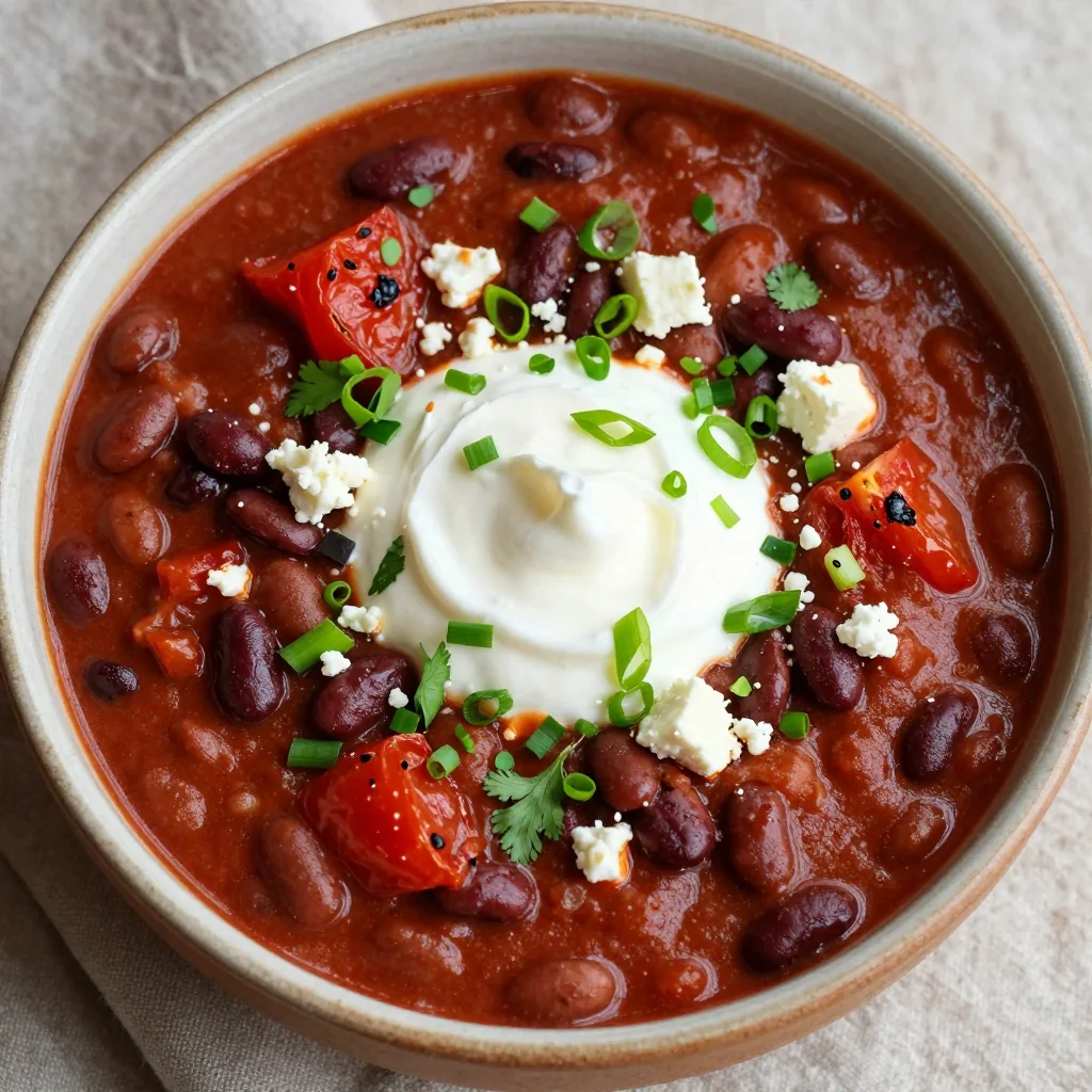 Budget Black Bean Chili for Winter Comfort