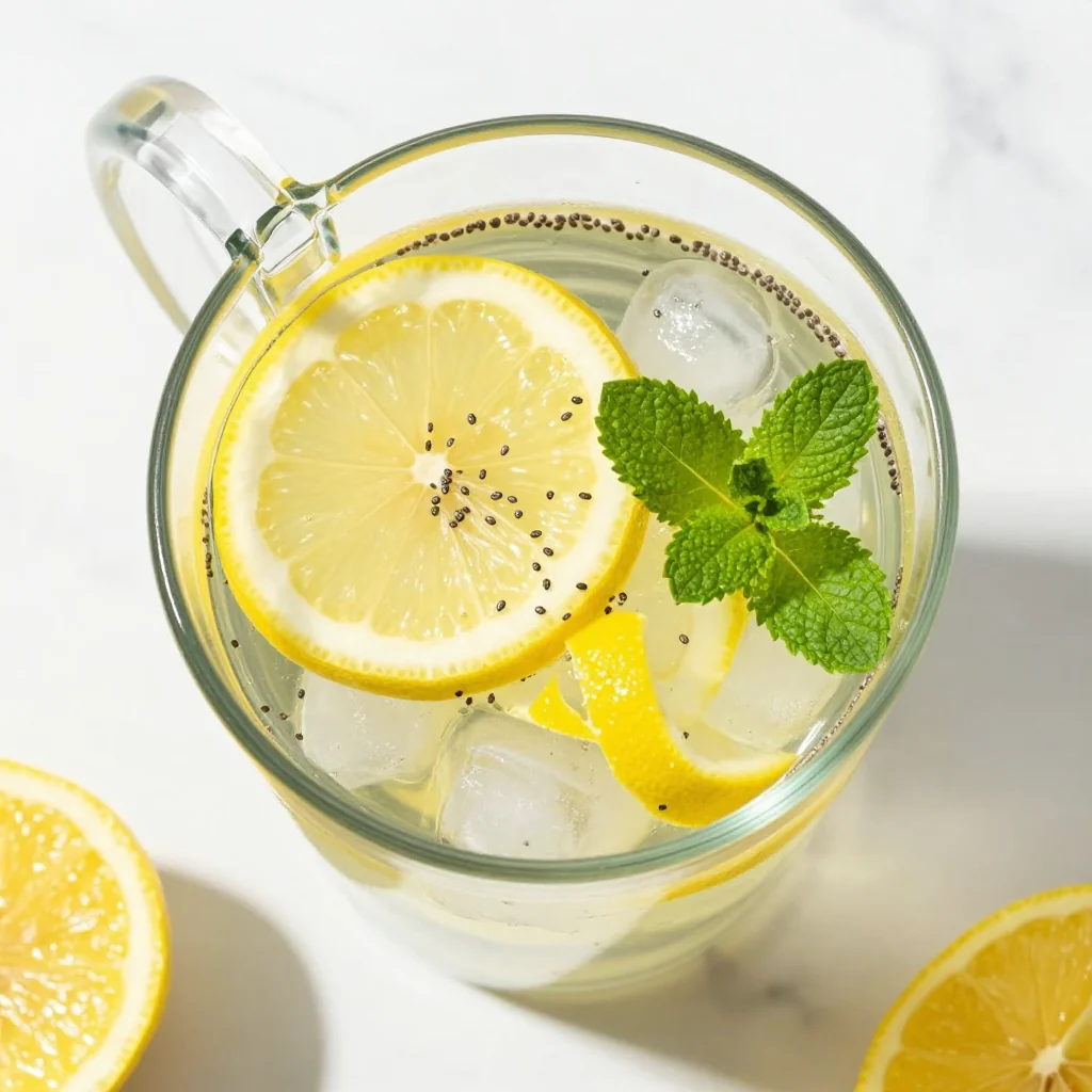 New Year's Day Lemon Ginger Detox Water Recipe