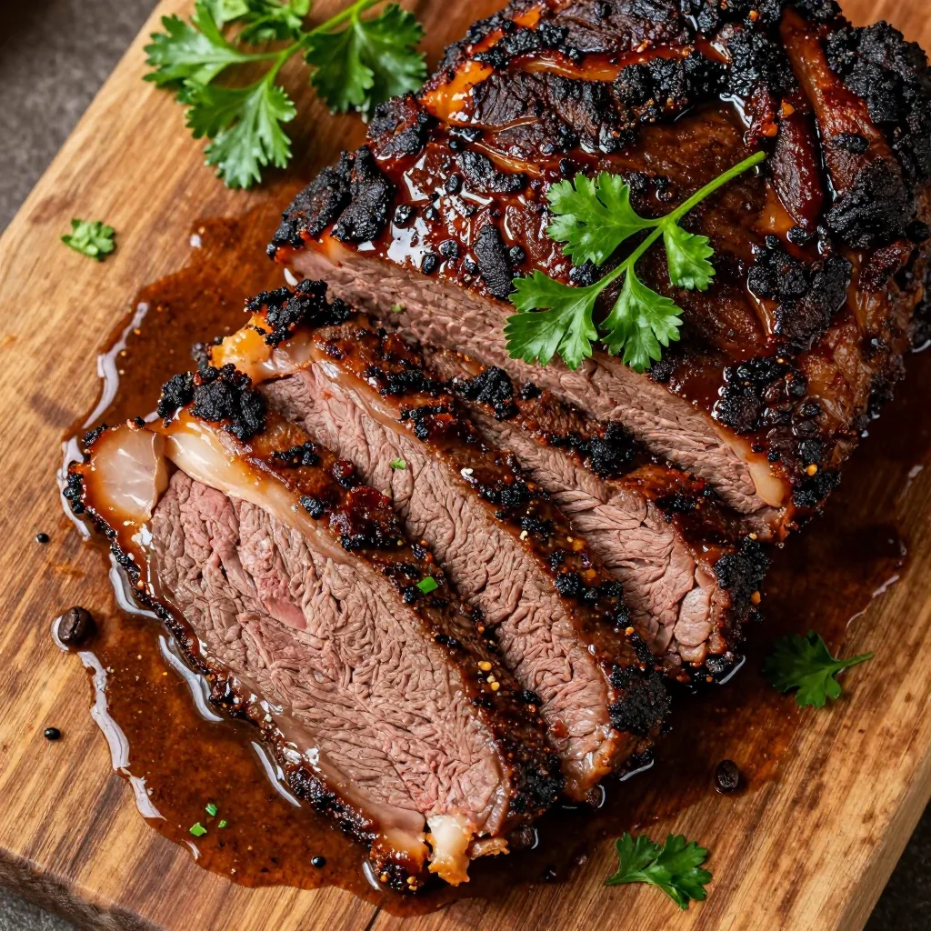 Slow Cooker Beef Brisket With Coffee Rub