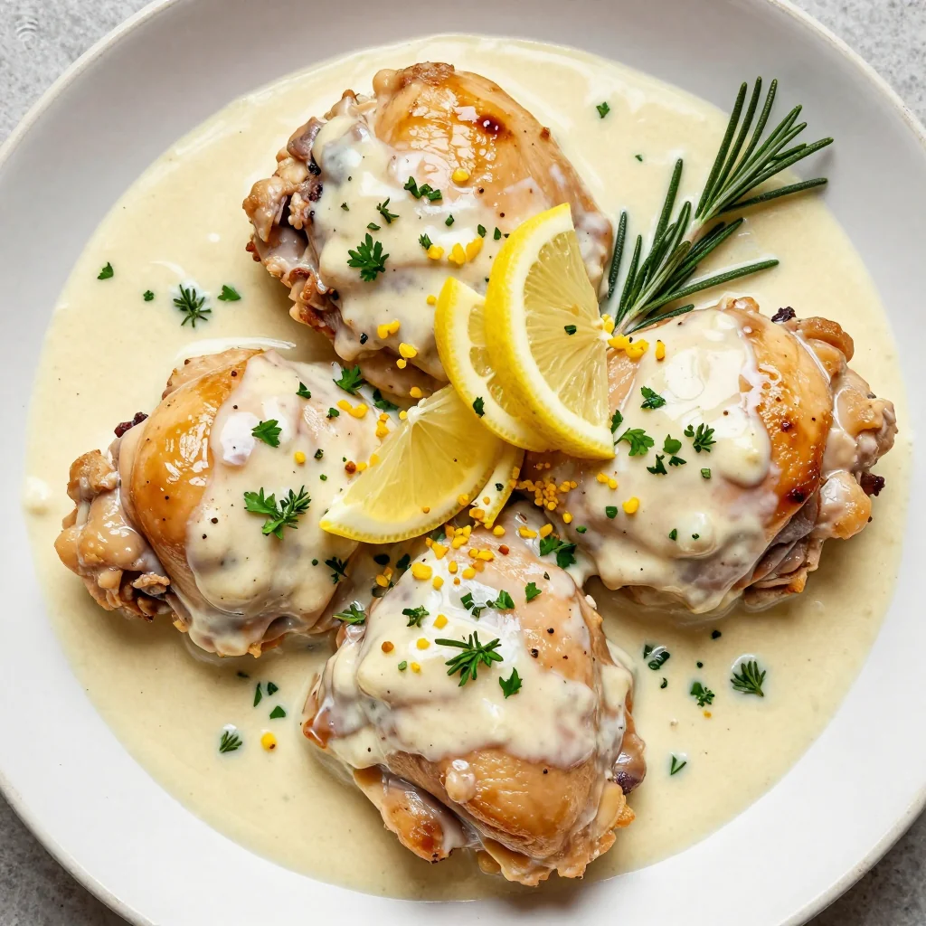 Creamy Garlic and Lemon Chicken for a Quick Dinner