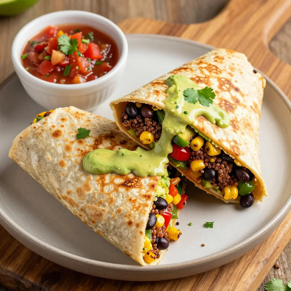 Freezer-Friendly Veggie Burritos for Clean Eating Meal Prep