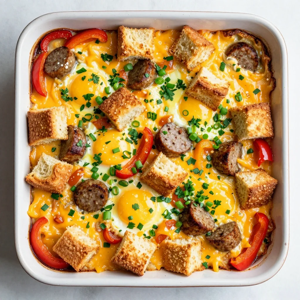 Make-Ahead Breakfast Casserole for MLK Day Mornings