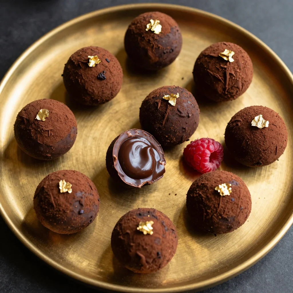 Dark Chocolate Truffles for a Luxurious Treat
