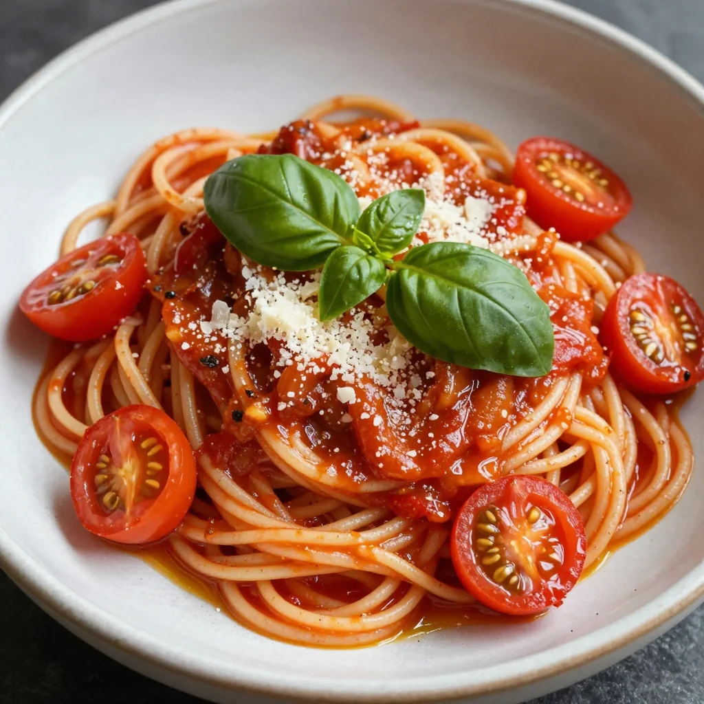 Pantry-Friendly Tomato Basil Pasta in 15 Minutes