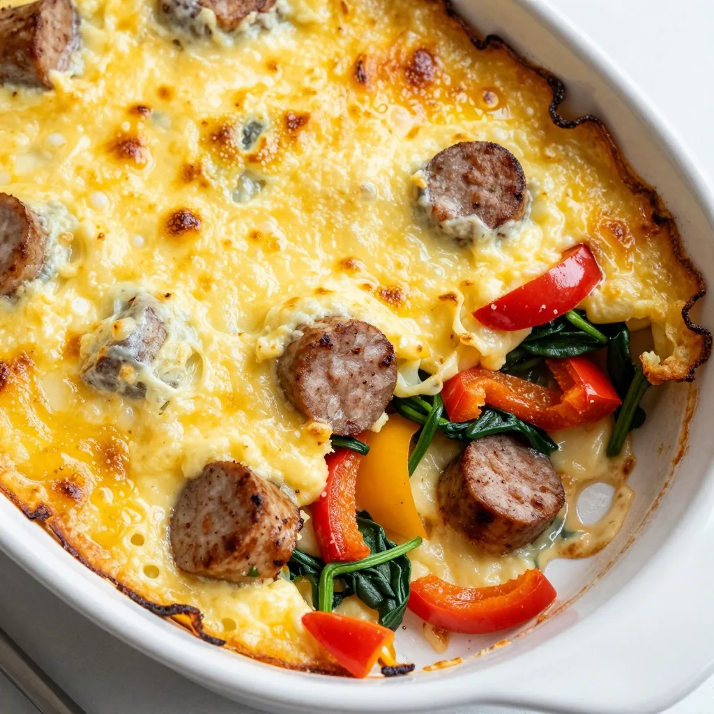 Make Ahead Breakfast Casserole for January Prep