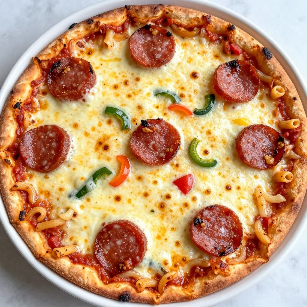 Kid-Friendly Pizza Casserole for NFL Playoff Dinners