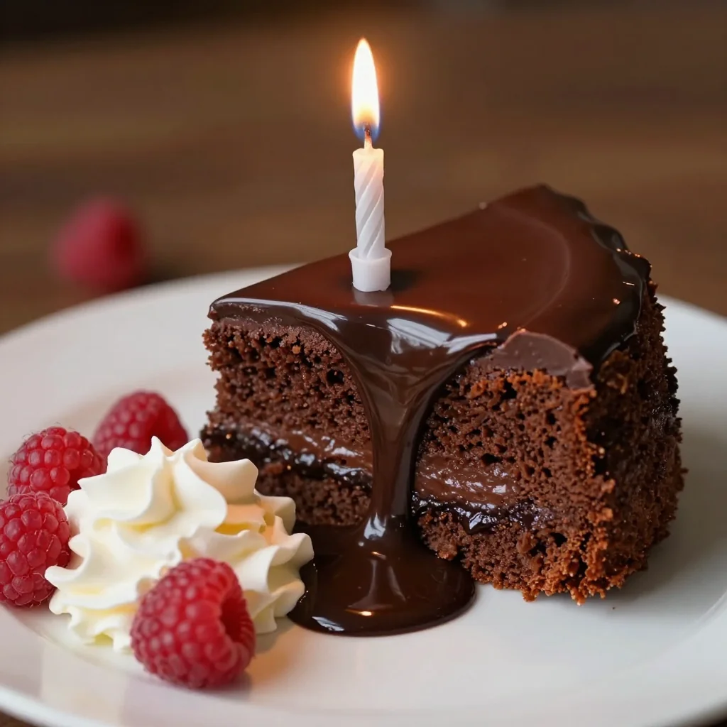 Indulgent Molten Chocolate Cake for Birthdays