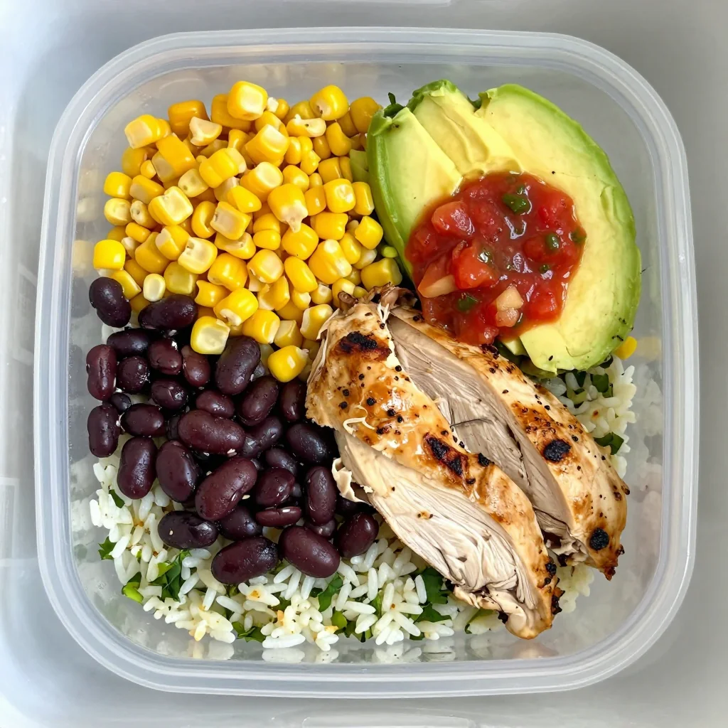 Freezer Ready Burrito Bowls For Meal Prep