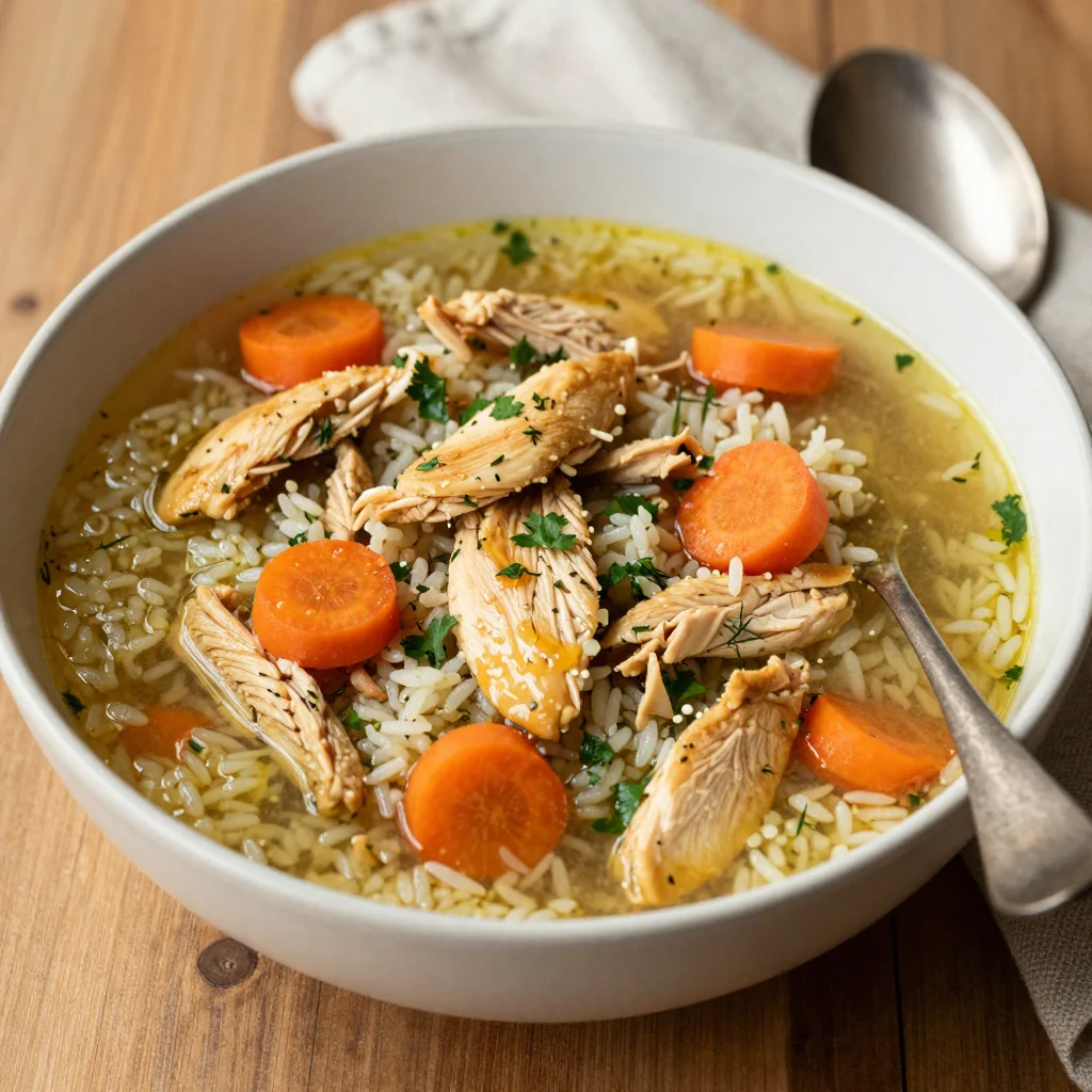 Quick Chicken and Rice Soup for Busy Dinners