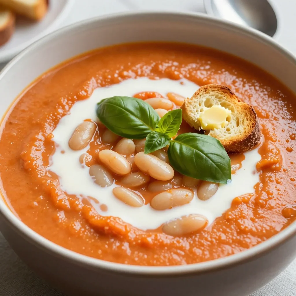 Pantry Clean-Out Creamy Tomato Soup with Canned Milk
