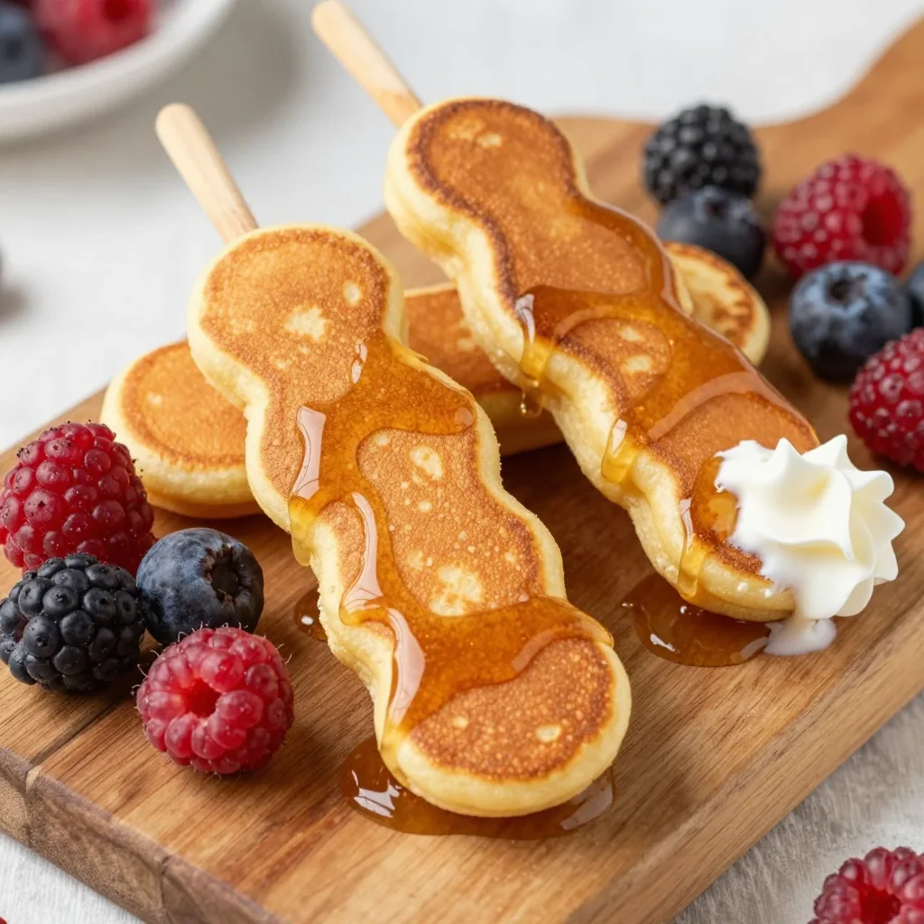 Freezer-Friendly Breakfast Pancake Dippers for Kids