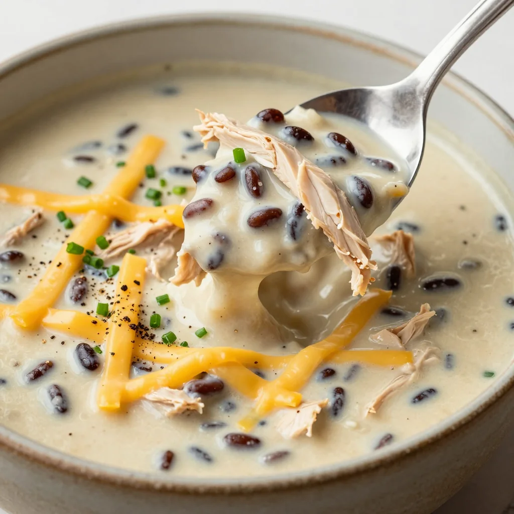 Cheesy Chicken and Wild Rice Soup That's Creamy