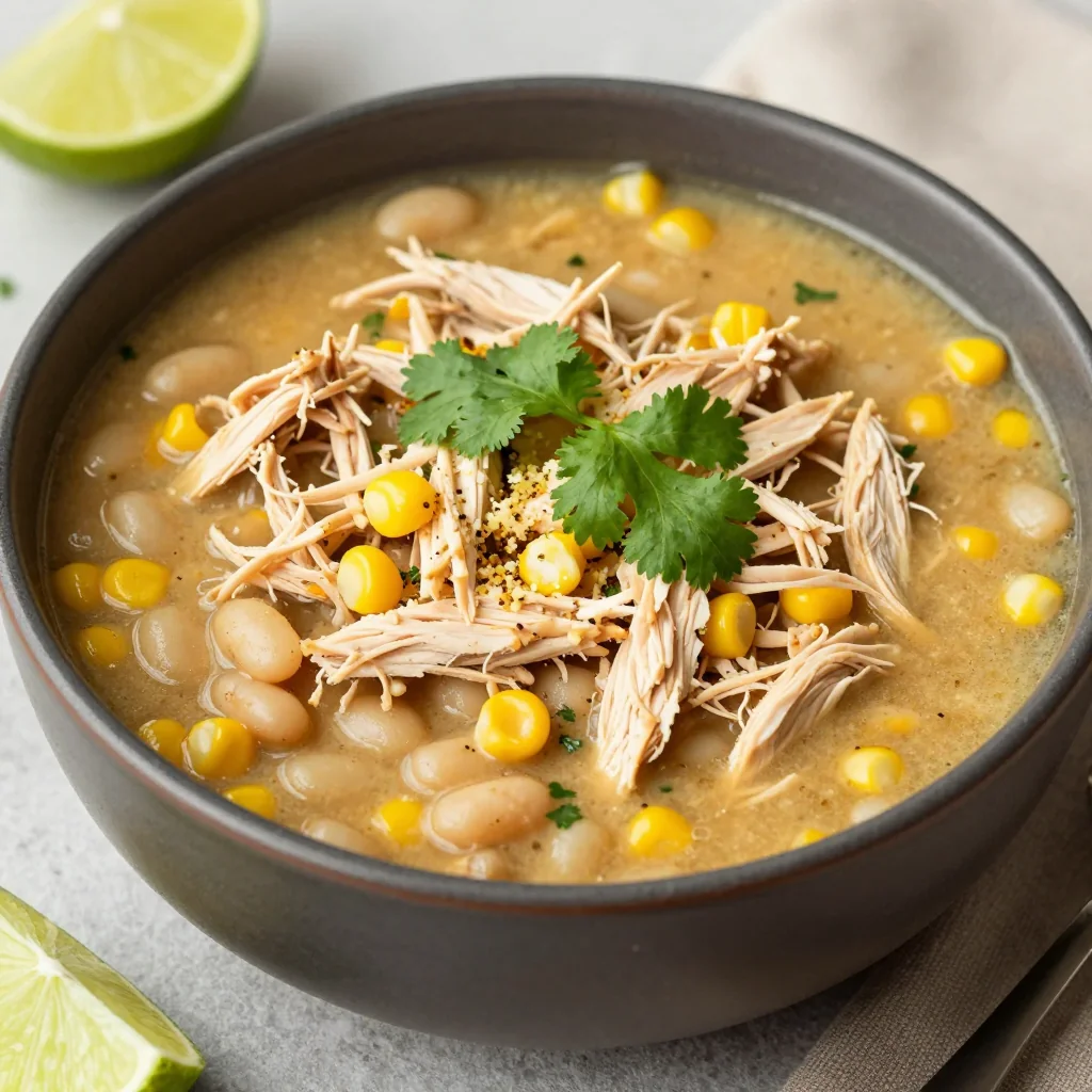 Slow Cooker White Chicken Chili That Warms Your Soul