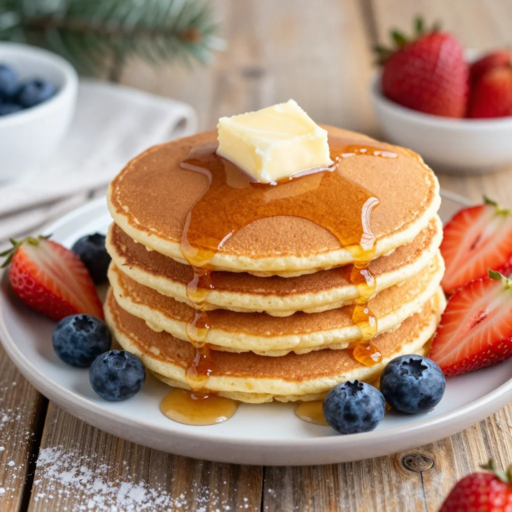 Gluten-Free Almond Flour Pancakes for New Year Brunch
