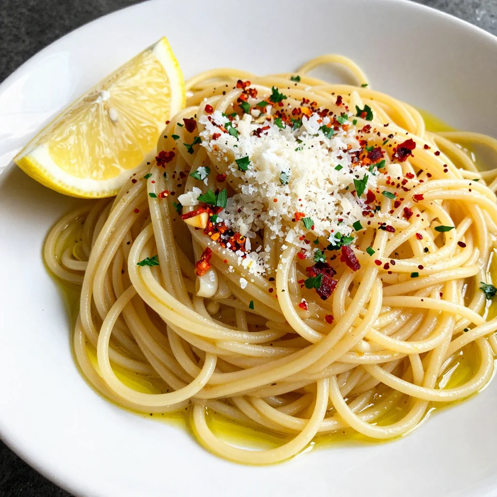 Quick Pasta Aglio E Olio For A Last Minute Meal