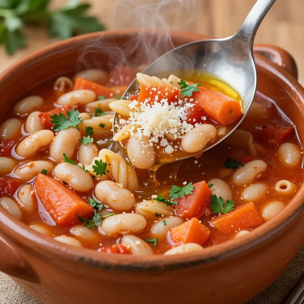 New Year's Day Quick Pantry Minestrone for Fresh Year Vibes Hot
