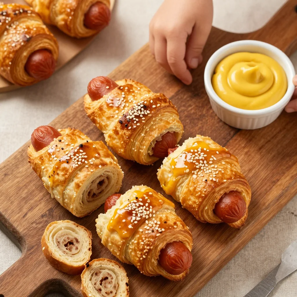 Kid-Friendly Pigs in a Blanket with Crescent Rolls