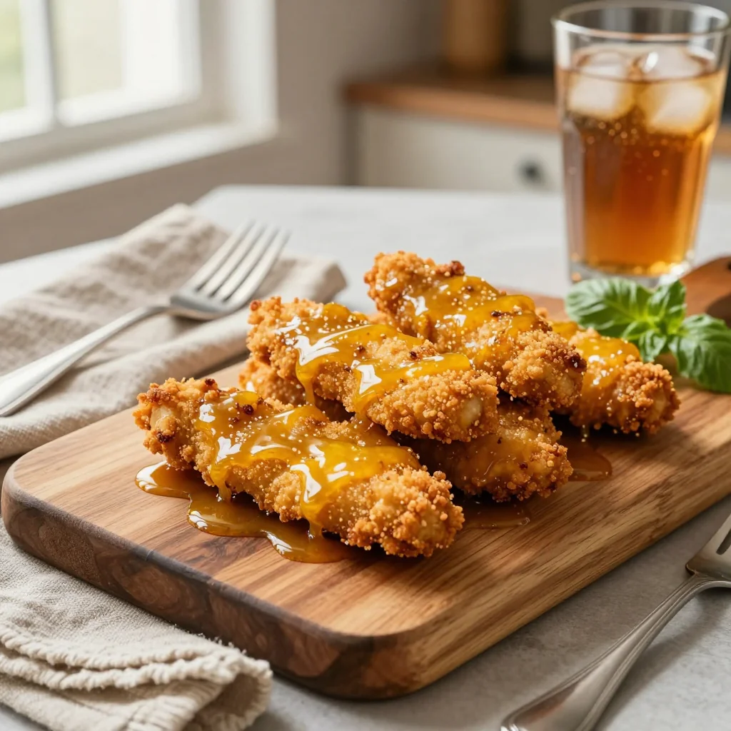 Chicken Tenders with Honey Mustard Sauce