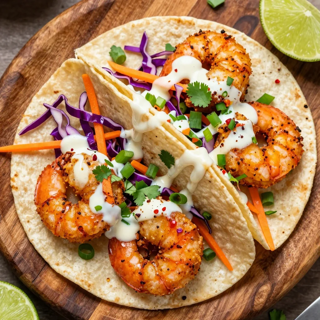 Spicy Jerk Shrimp Tacos for a Tropical Party Bite