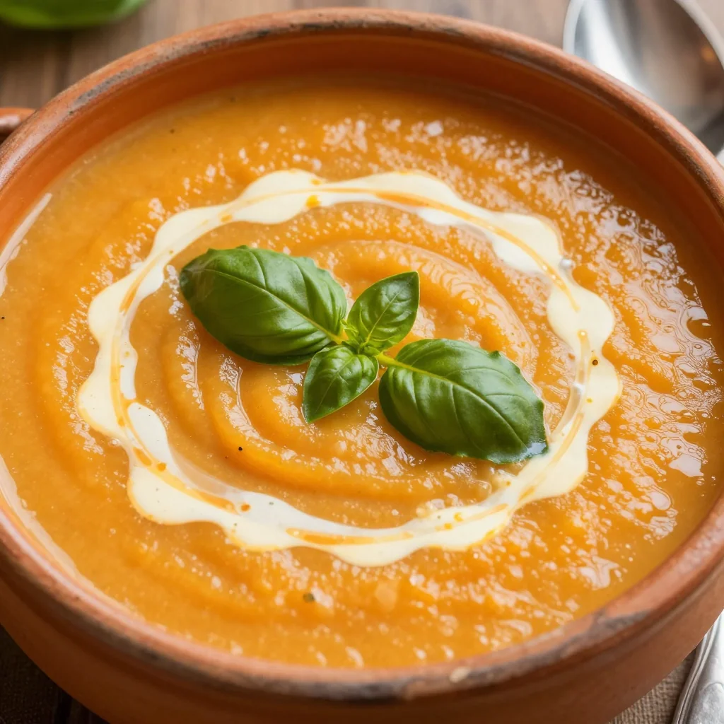 Budget-Friendly Creamy Tomato Basil Soup
