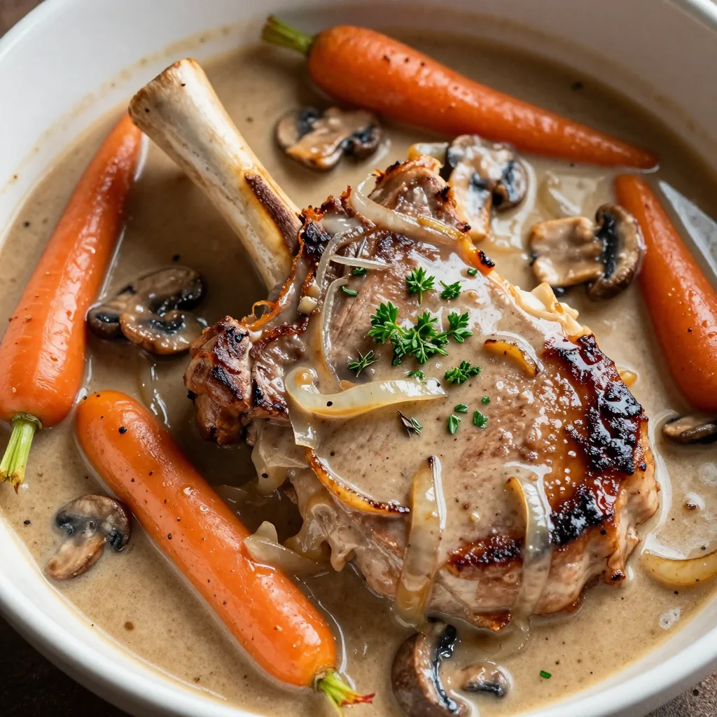 Slow Cooker Smothered Pork Chops for a Comfort Meal