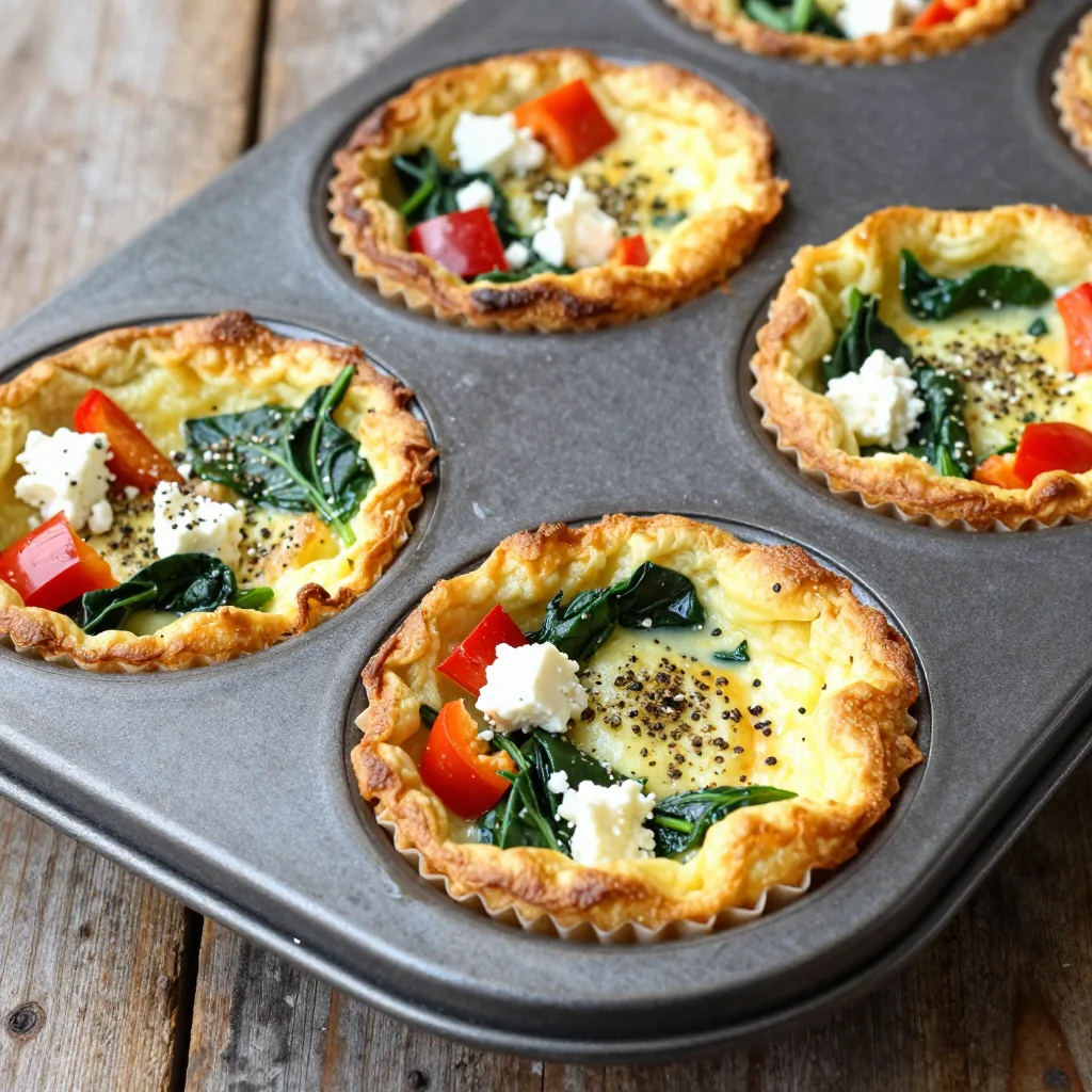 Freezer Friendly Muffin Tin Frittatas for Breakfast