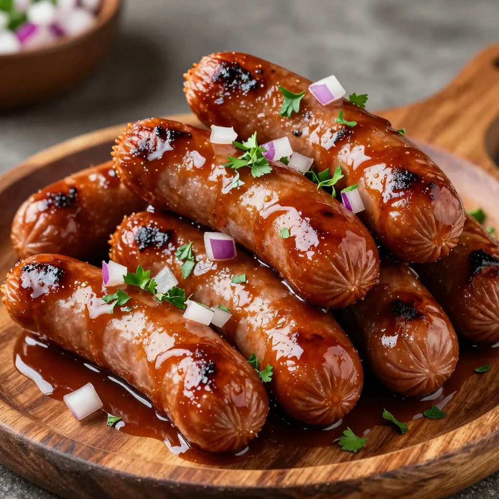 NFL Playoff Game Day Slow Cooker BBQ Little Smokies