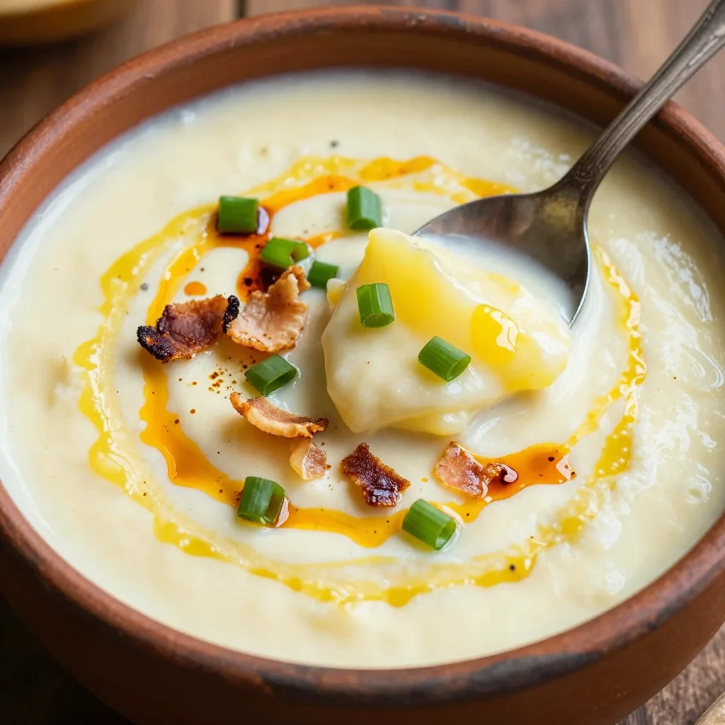 Creamy Vegan Potato Soup With Coconut Milk