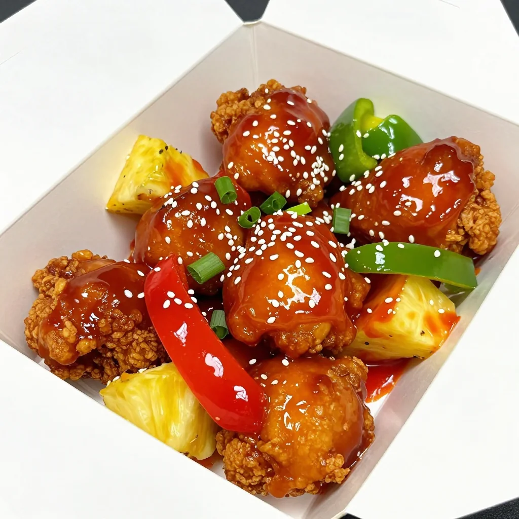 Baked Sweet and Sour Chicken for a Fakeout Takeout Night