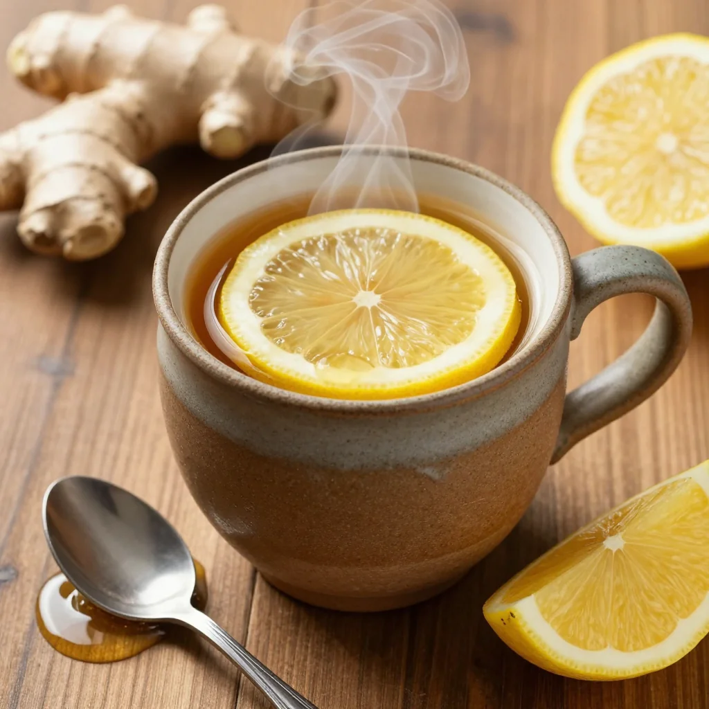 Warm Ginger Tea With Lemon And Honey Benefits