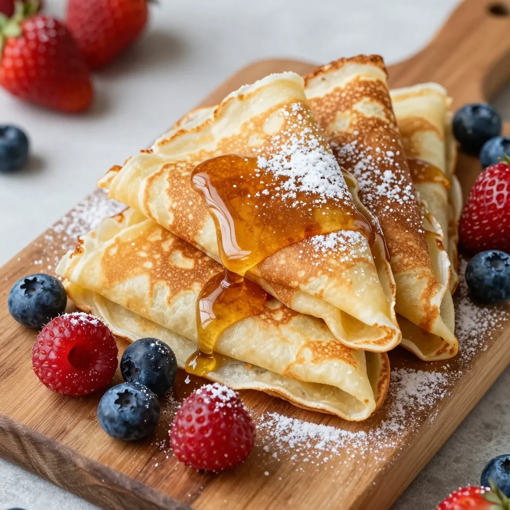 Freezer Friendly Breakfast Crepes That Unfold to Perfection