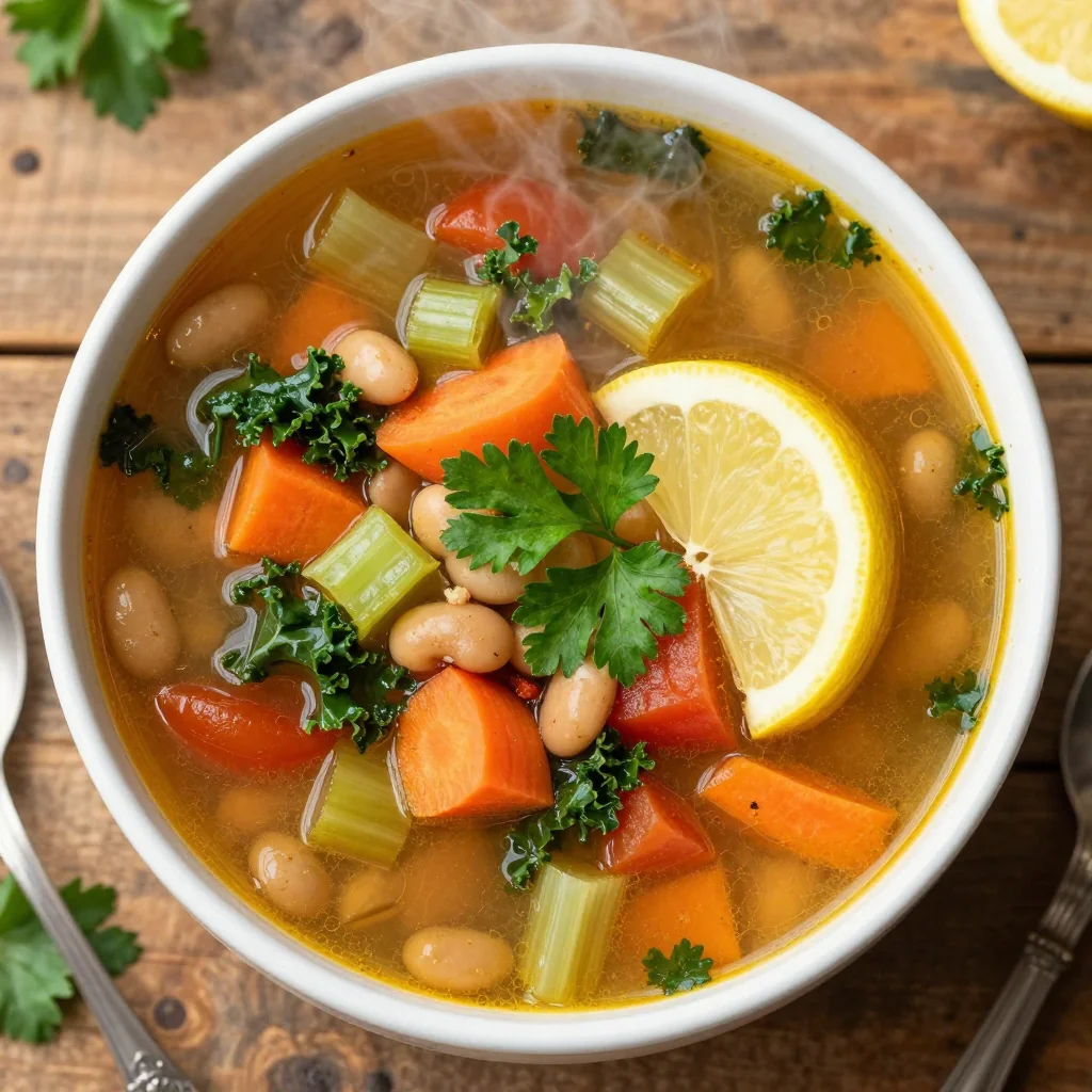 Slow Cooker Vegetable Soup for a Healthy Detox