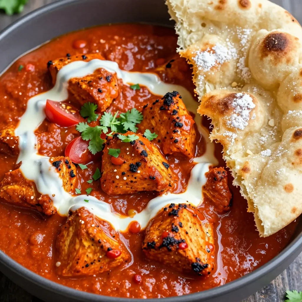 Family-Favorite Chicken Tikka Masala with Naan