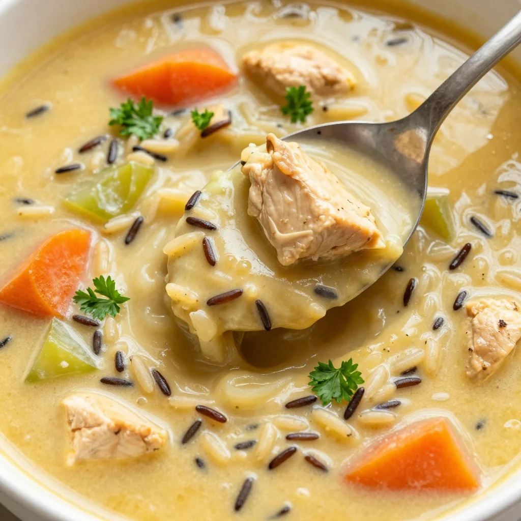 Creamy Chicken and Wild Rice Soup for Weeknights