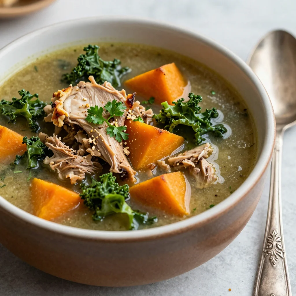 Hearty Turkey and Sweet Potato Soup for Weight Loss