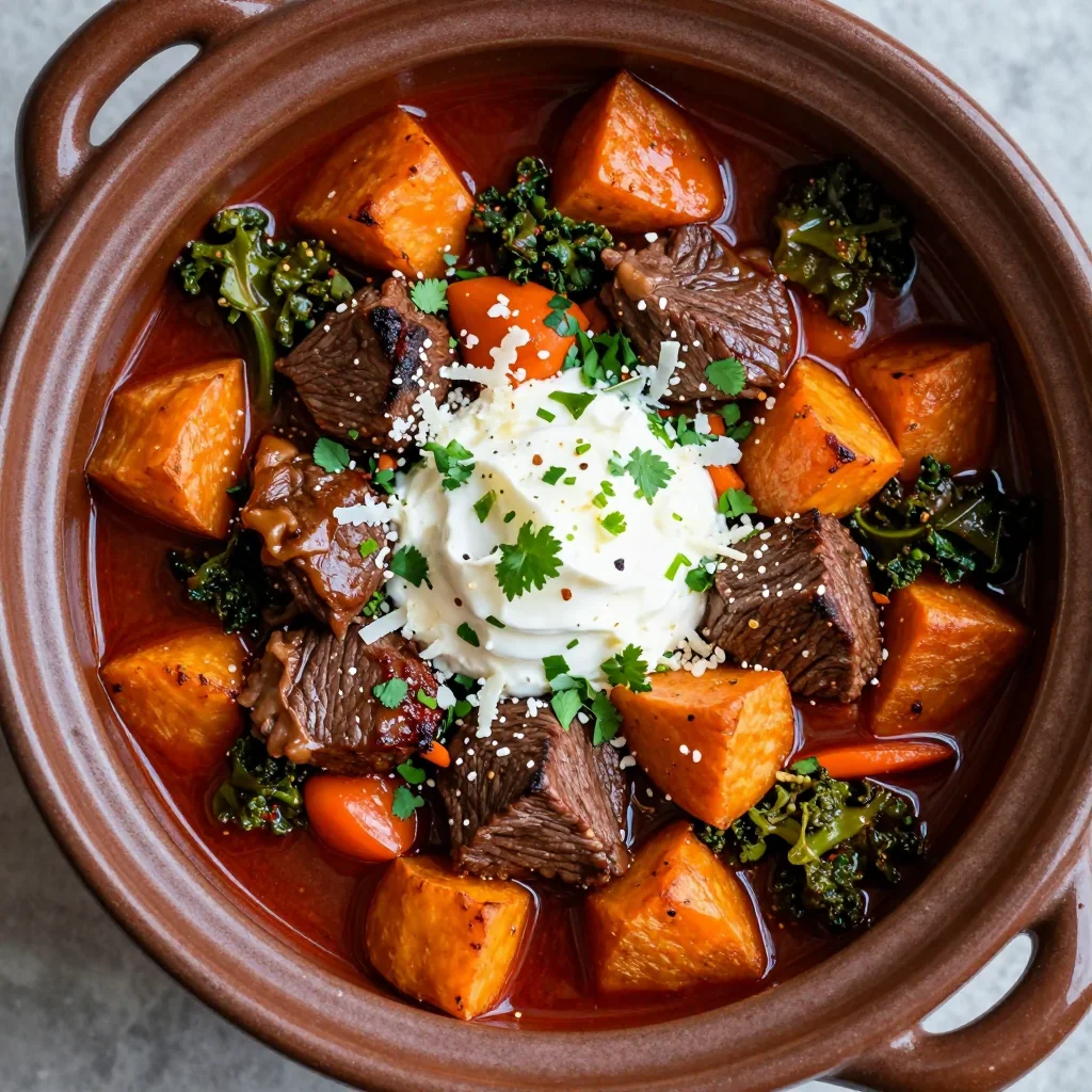 budgetfriendly slow cooker beef and winter vegetable chili