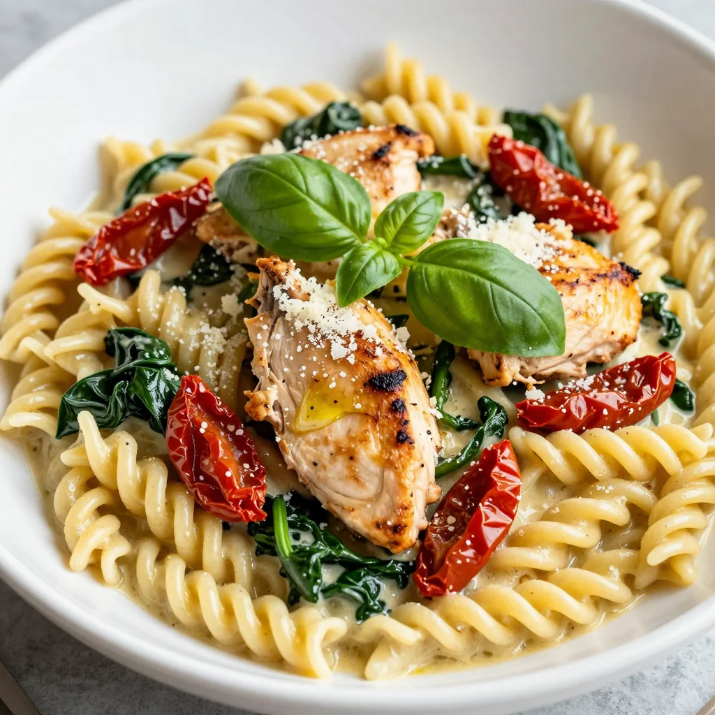 Creamy Tuscan Chicken Pasta For A Cozy January Dinner