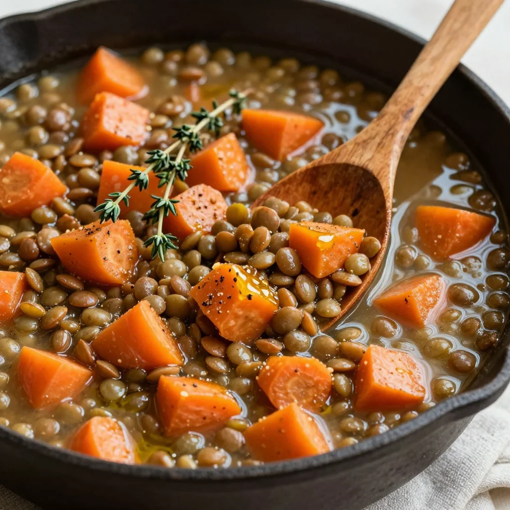 budget friendly one pot lentil and carrot stew for healthy dinners