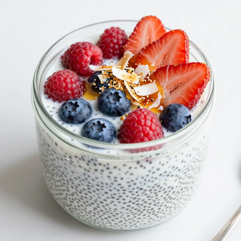 Meal Prep Chia Seed Pudding with Coconut Milk