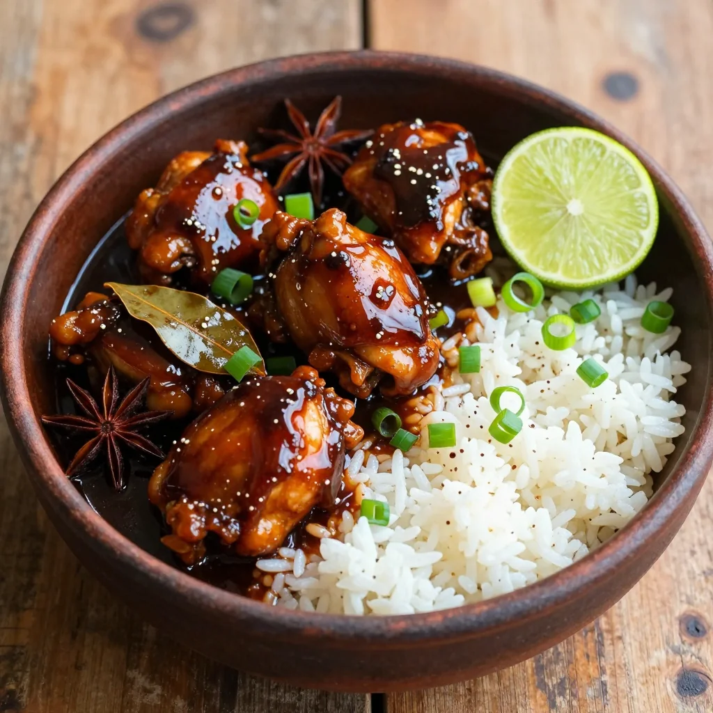 Slow Cooker Chicken Adobo for MLK Day Celebrations
